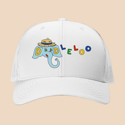 Doodleloo Classic – Original White Trucker Hat