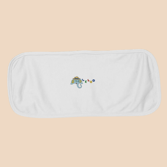 🍼 Doodle-Dab Burp Cloth