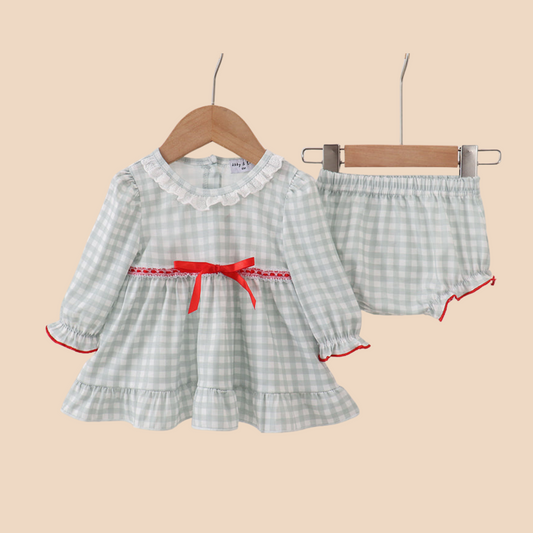 Little Sage Bloomer Set